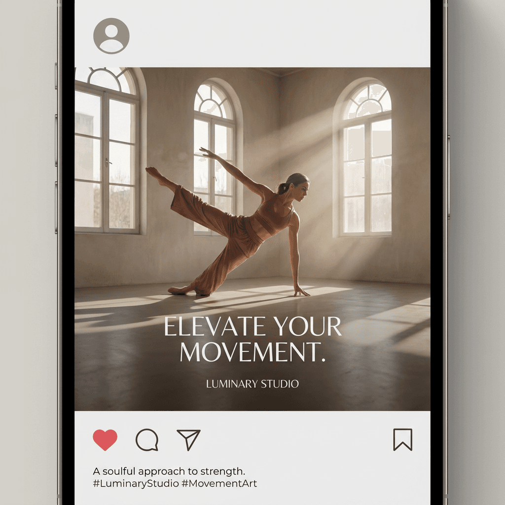 Concept social post creative, an example of the social work we produce